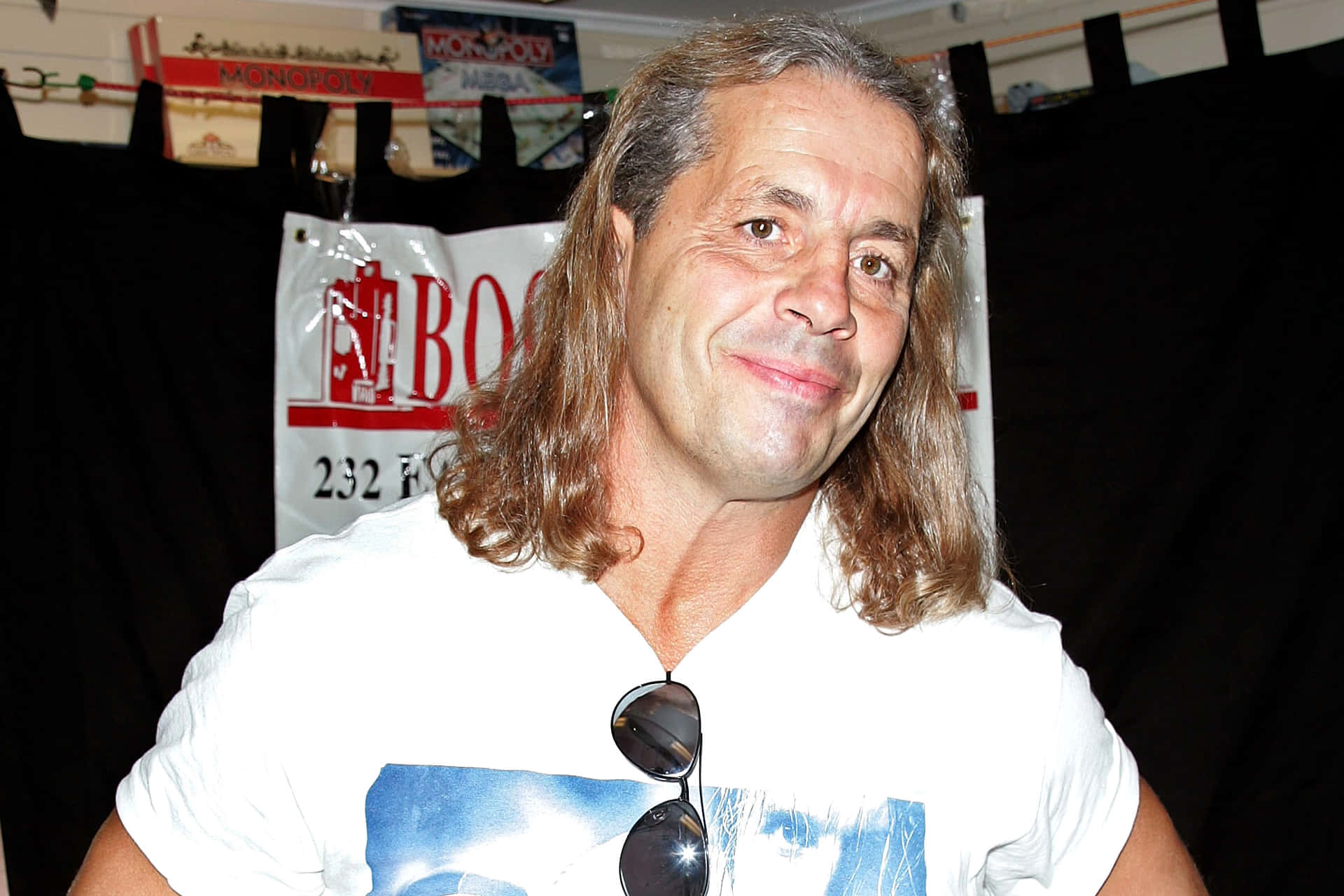 Bret Hart Retired Wwe Wrestler Background