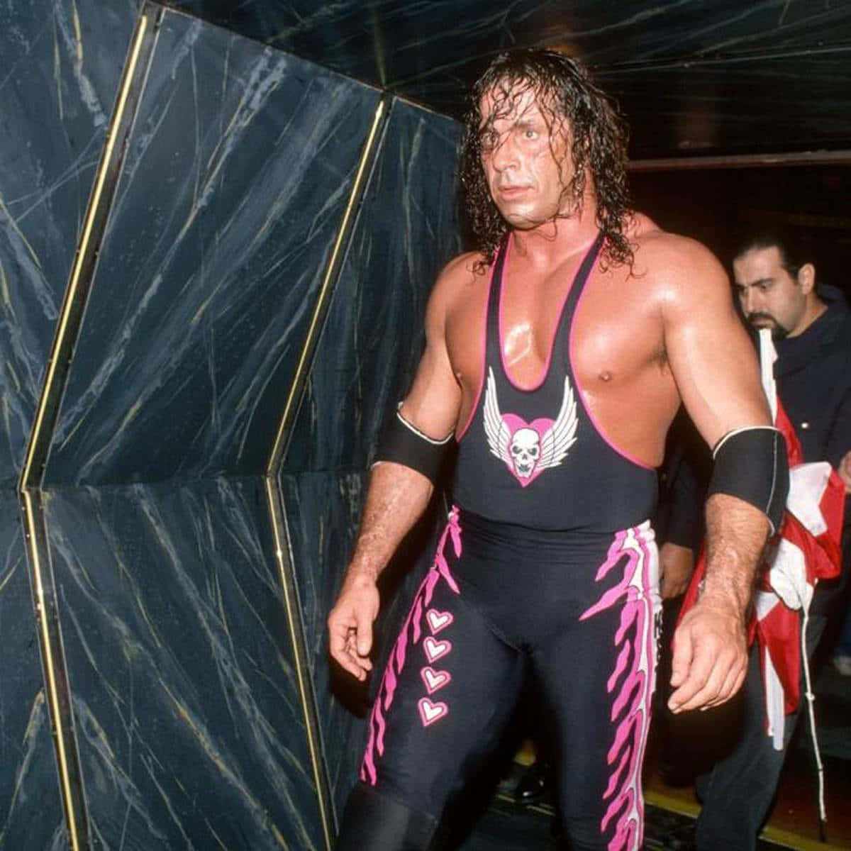 Bret Hart Wwe Backstage Background