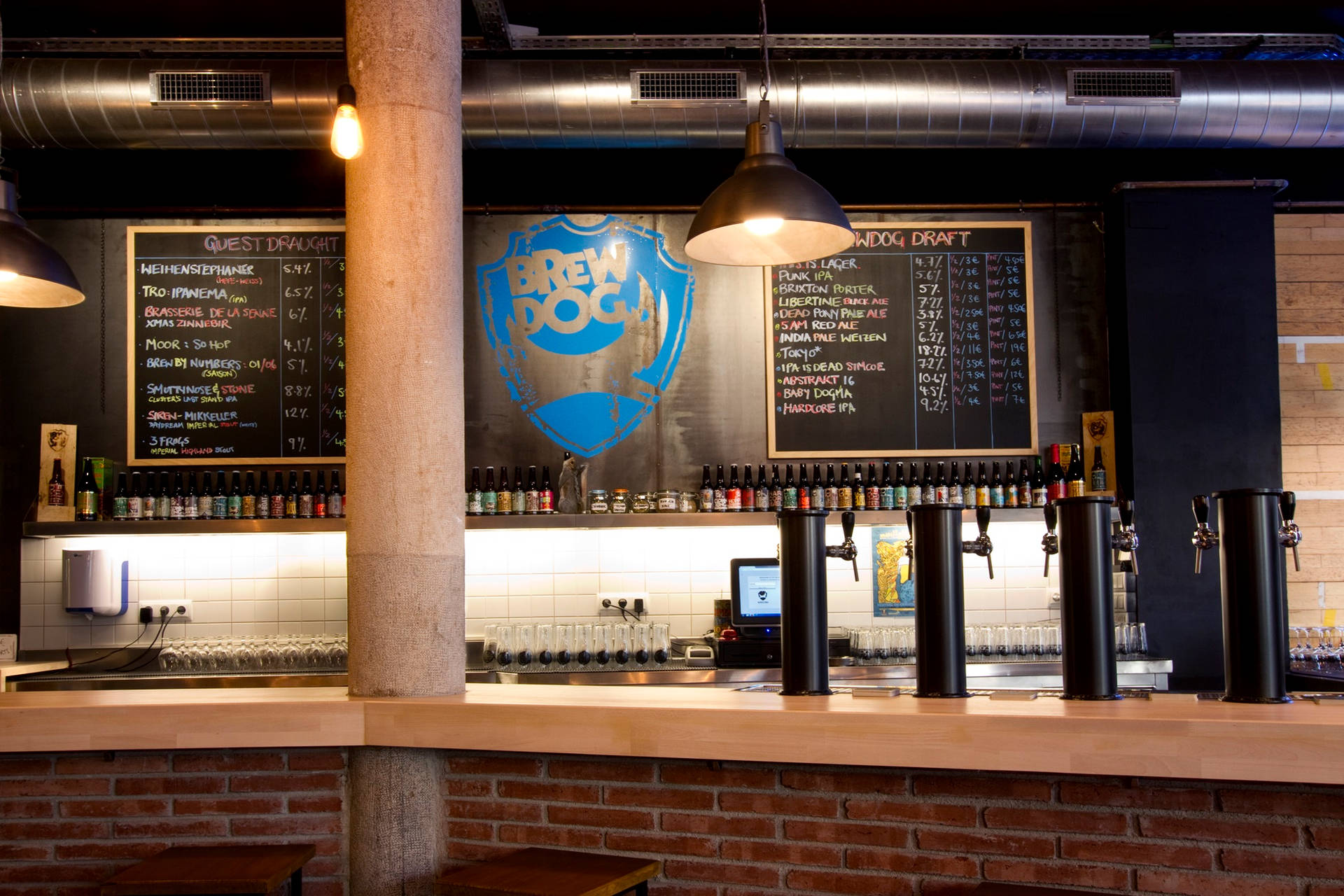 Brewdog Barcelona Branch Background