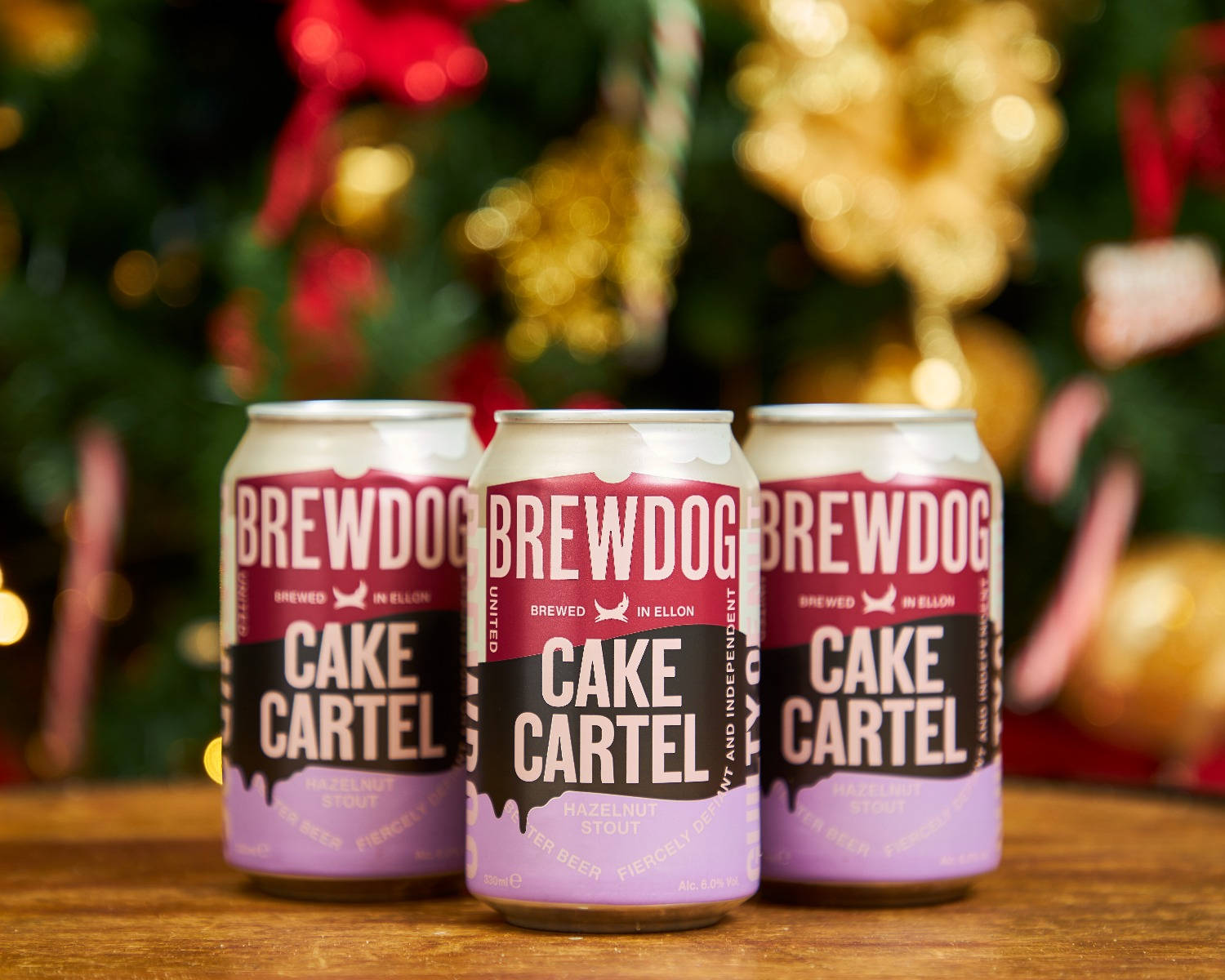 Brewdog Cake Cartel Cans Background