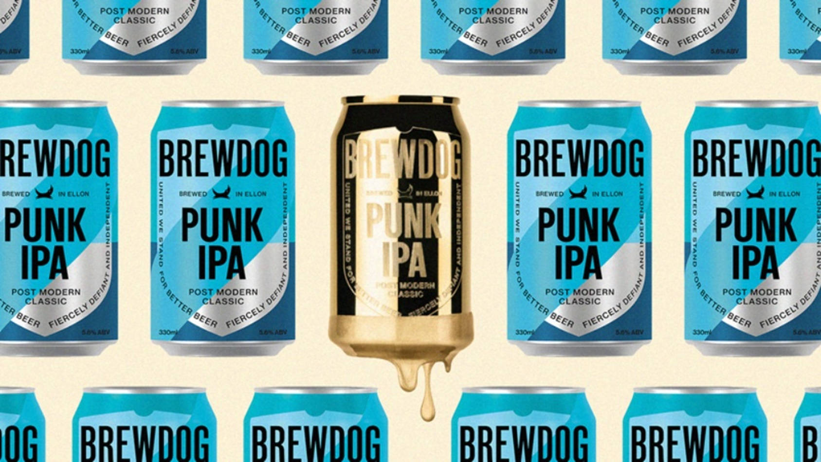 Brewdog Golden Punk Ipa Beer Background