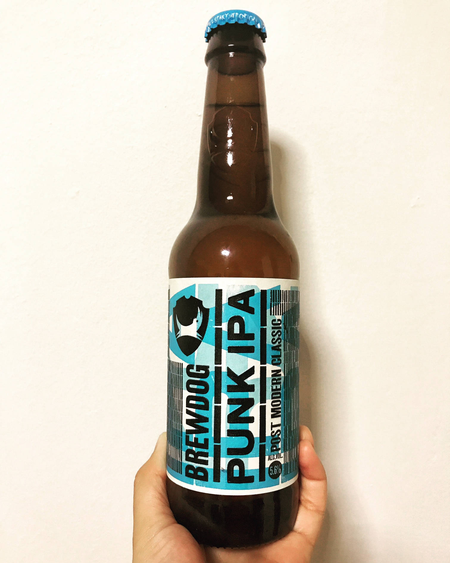 Brewdog Punk Ipa Beer Bottle Background