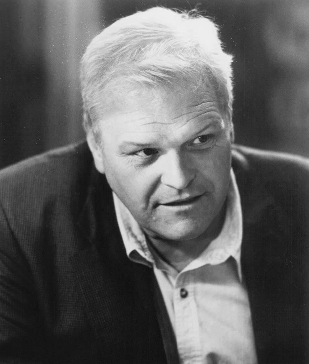 Brian Dennehy Black And White Square Photo