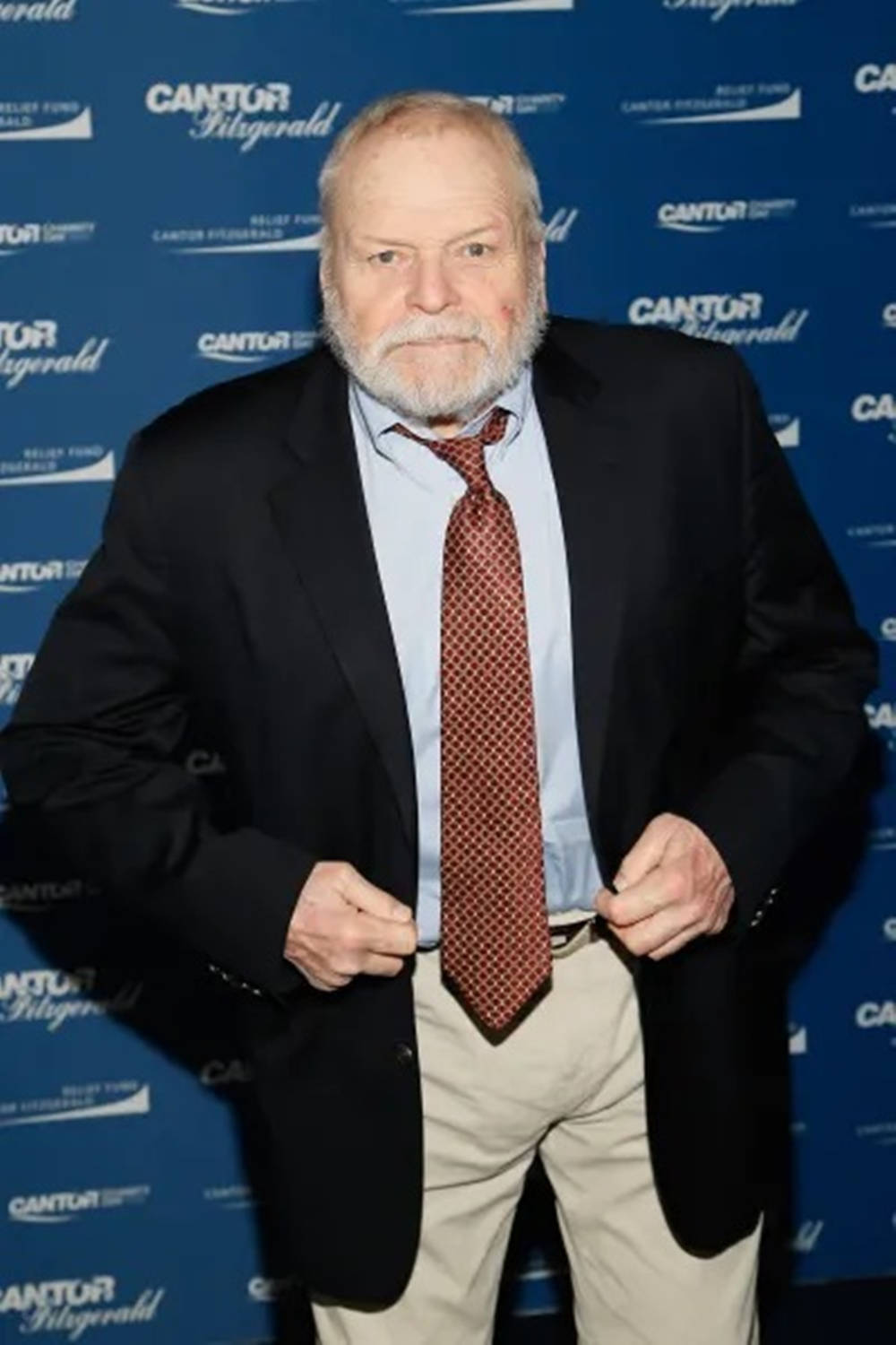 Brian Dennehy Blue Aesthetic Background Background