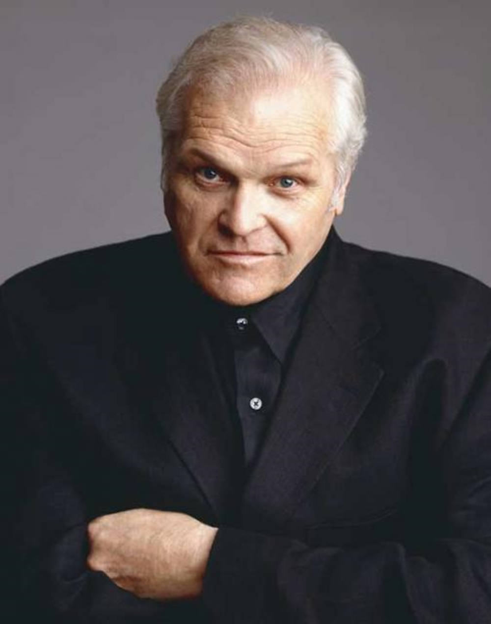 Brian Dennehy Portrait On Gray Background