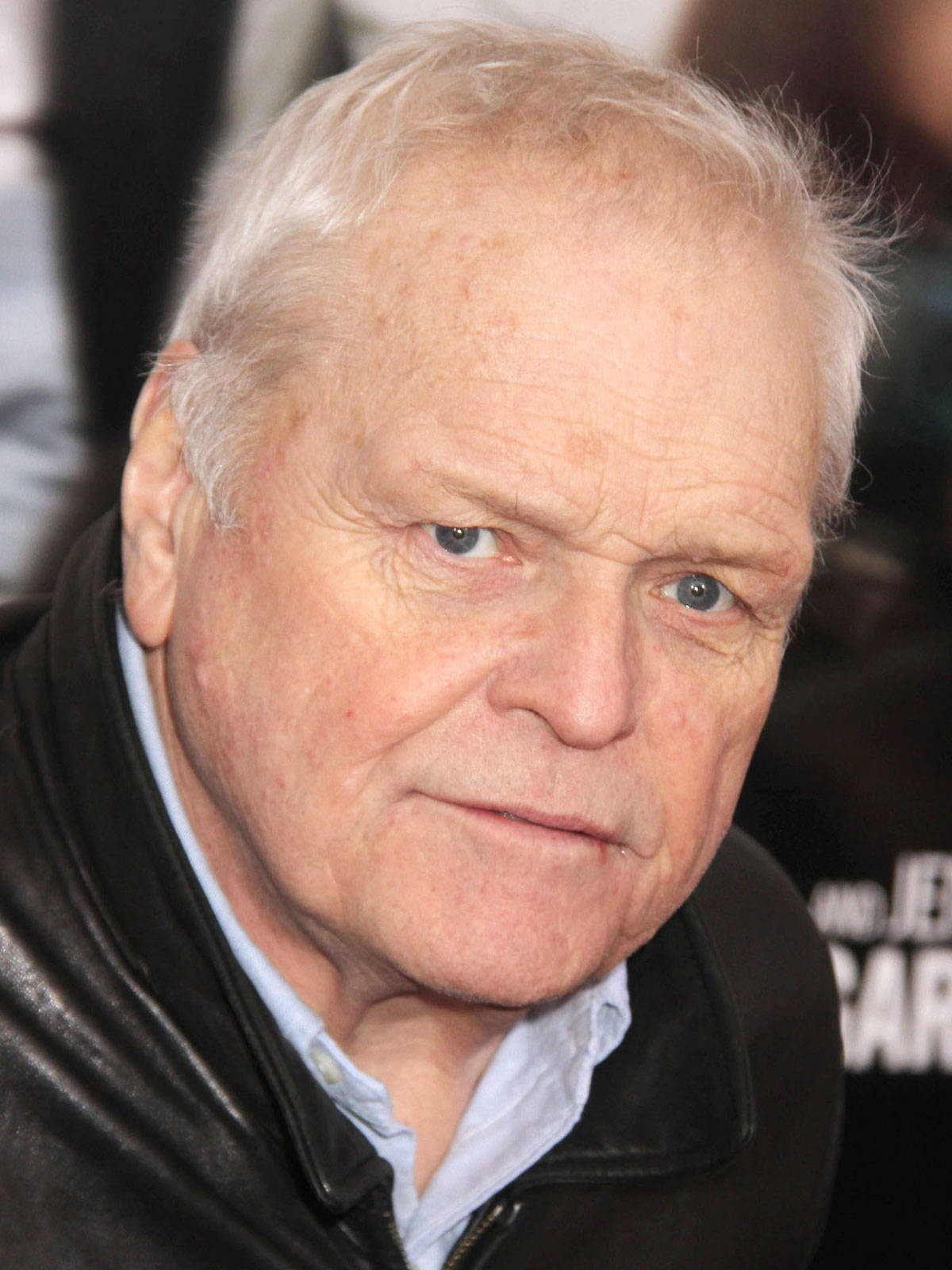 Brian Dennehy Portrait Serious Face Background