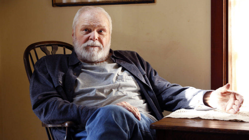 Brian Dennehy Sitting Casual Clothes