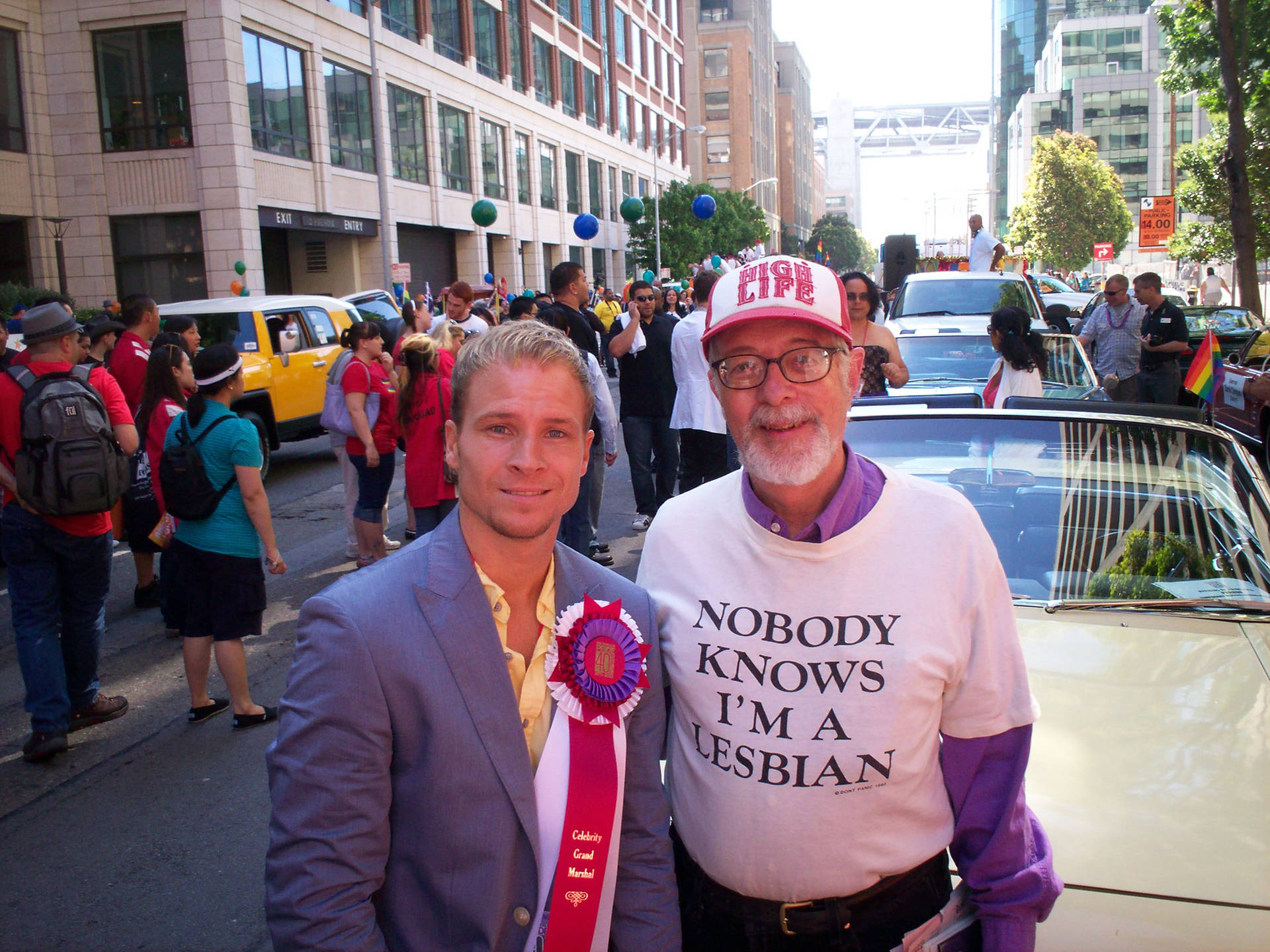 Brian Gay Gay Parade Background