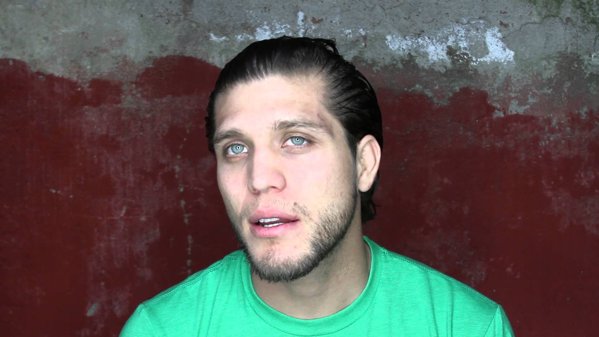 Brian Ortega Green Shirt