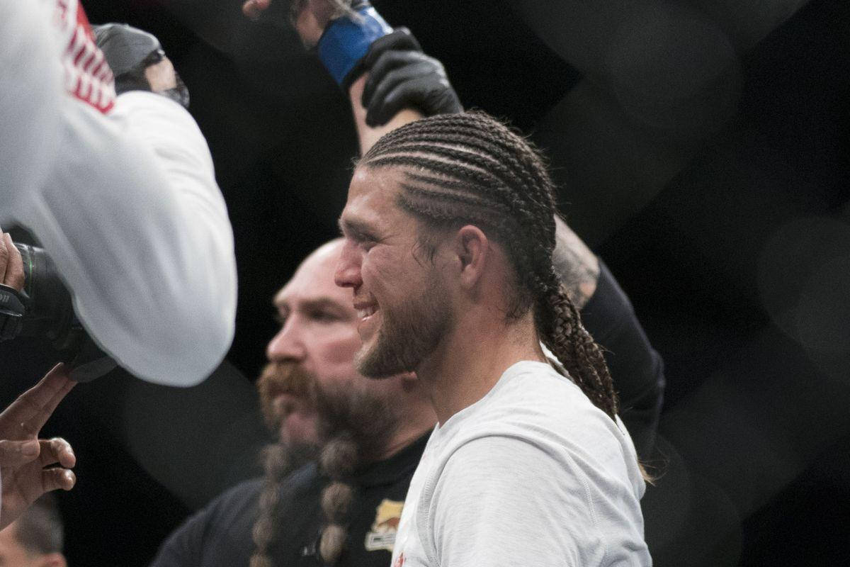 Brian Ortega Smiling Victory