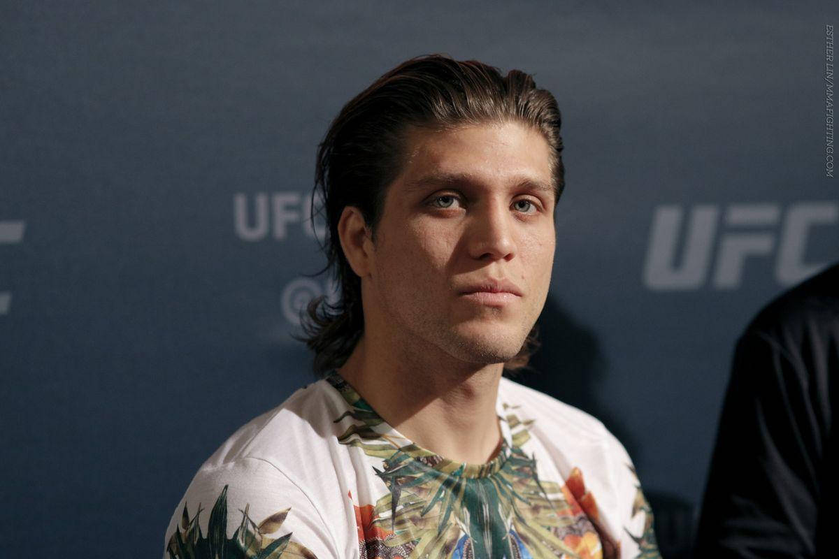 Brian Ortega White Shirt Background