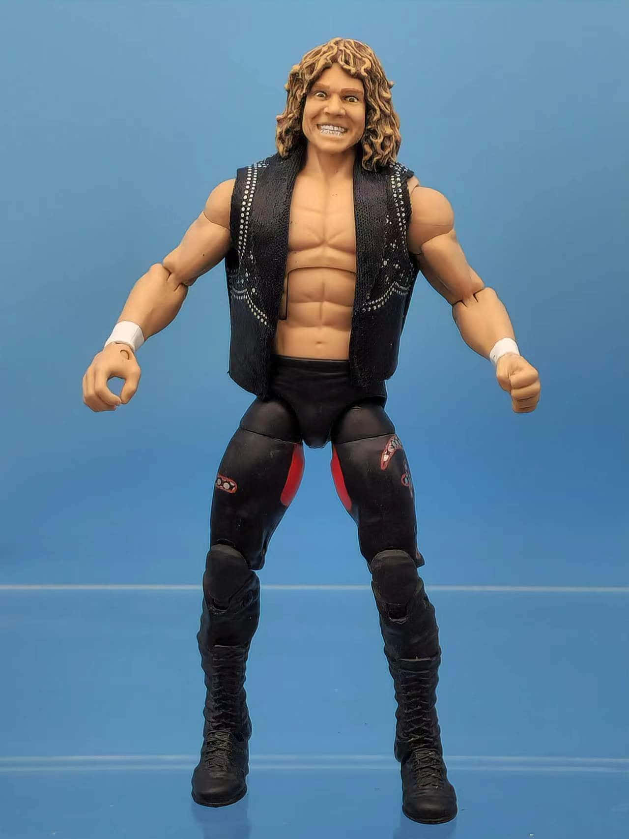 Brian Pillman Collectible Figurine Background