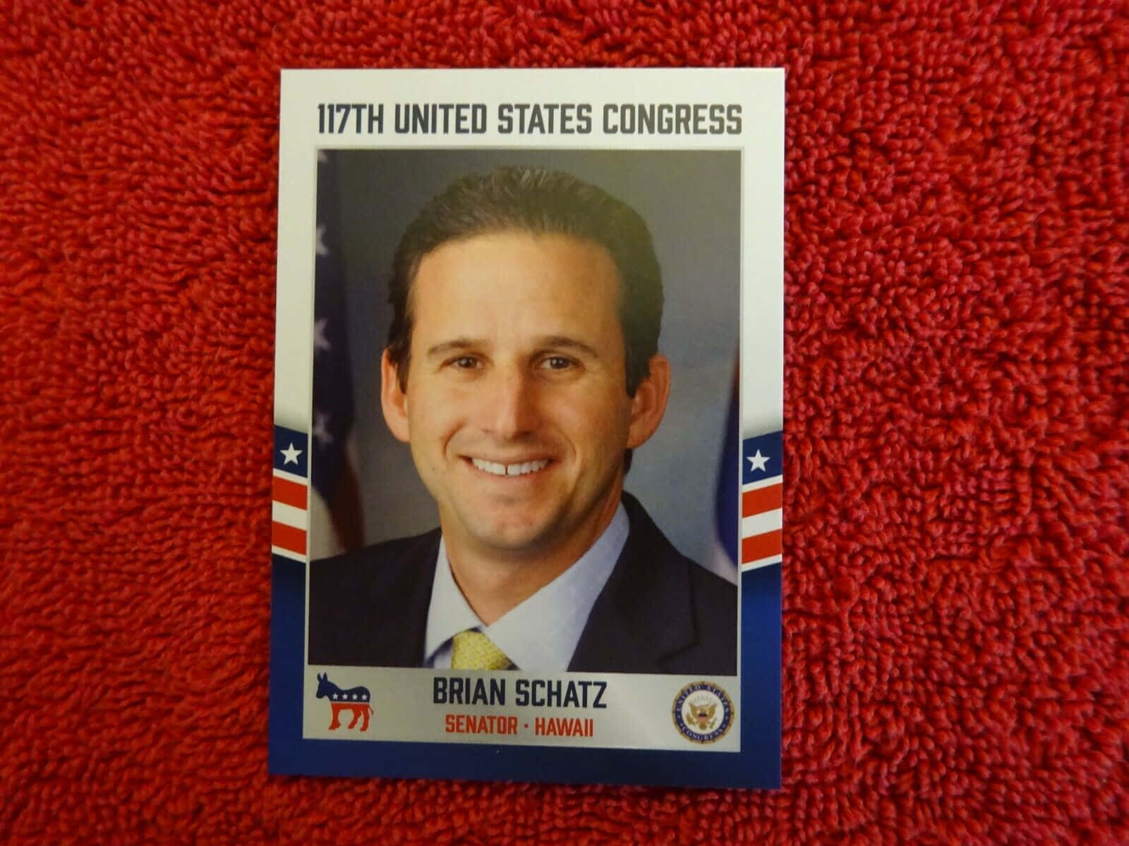 Brian Schatz Congress Card Background