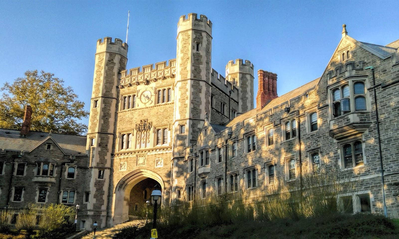 Brick Princeton University Blair Hall Background