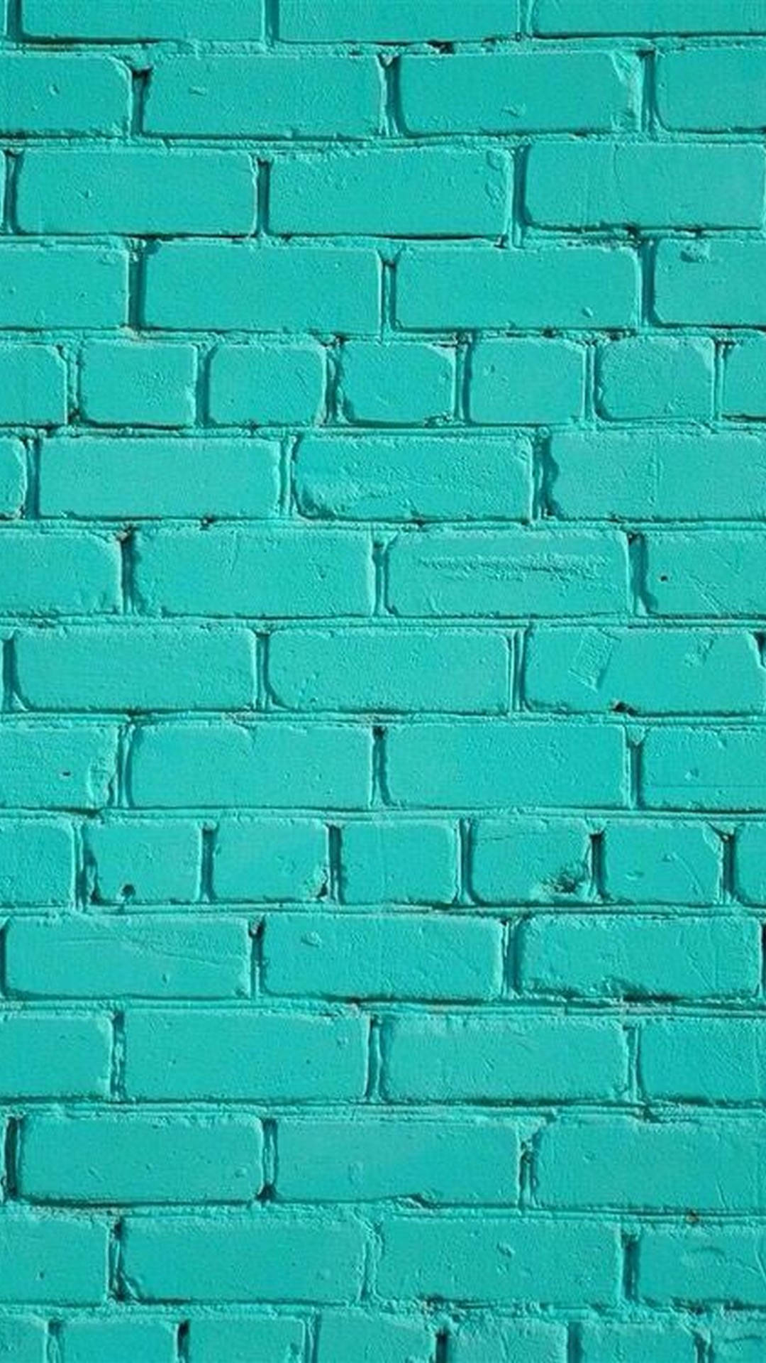 Brick Wall Dark Teal Iphone