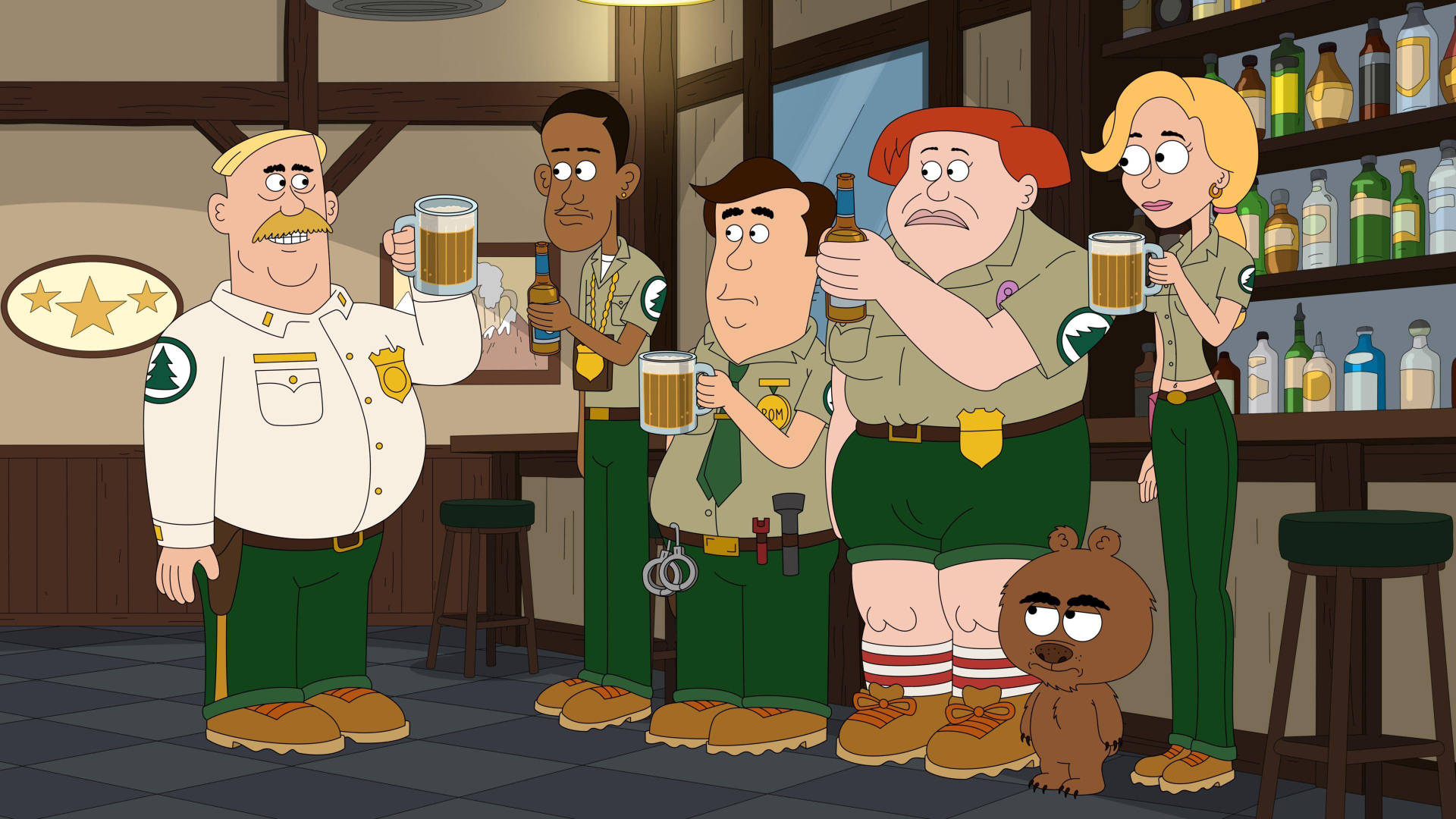 Brickleberry Drinking Background