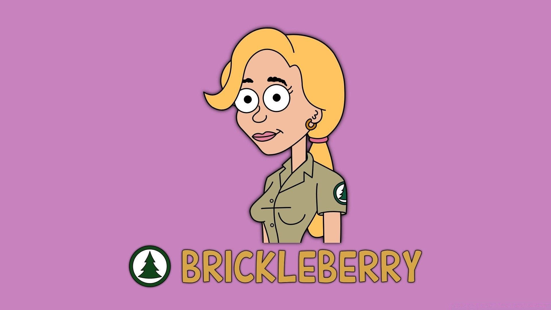 Brickleberry Ethel Purple Background