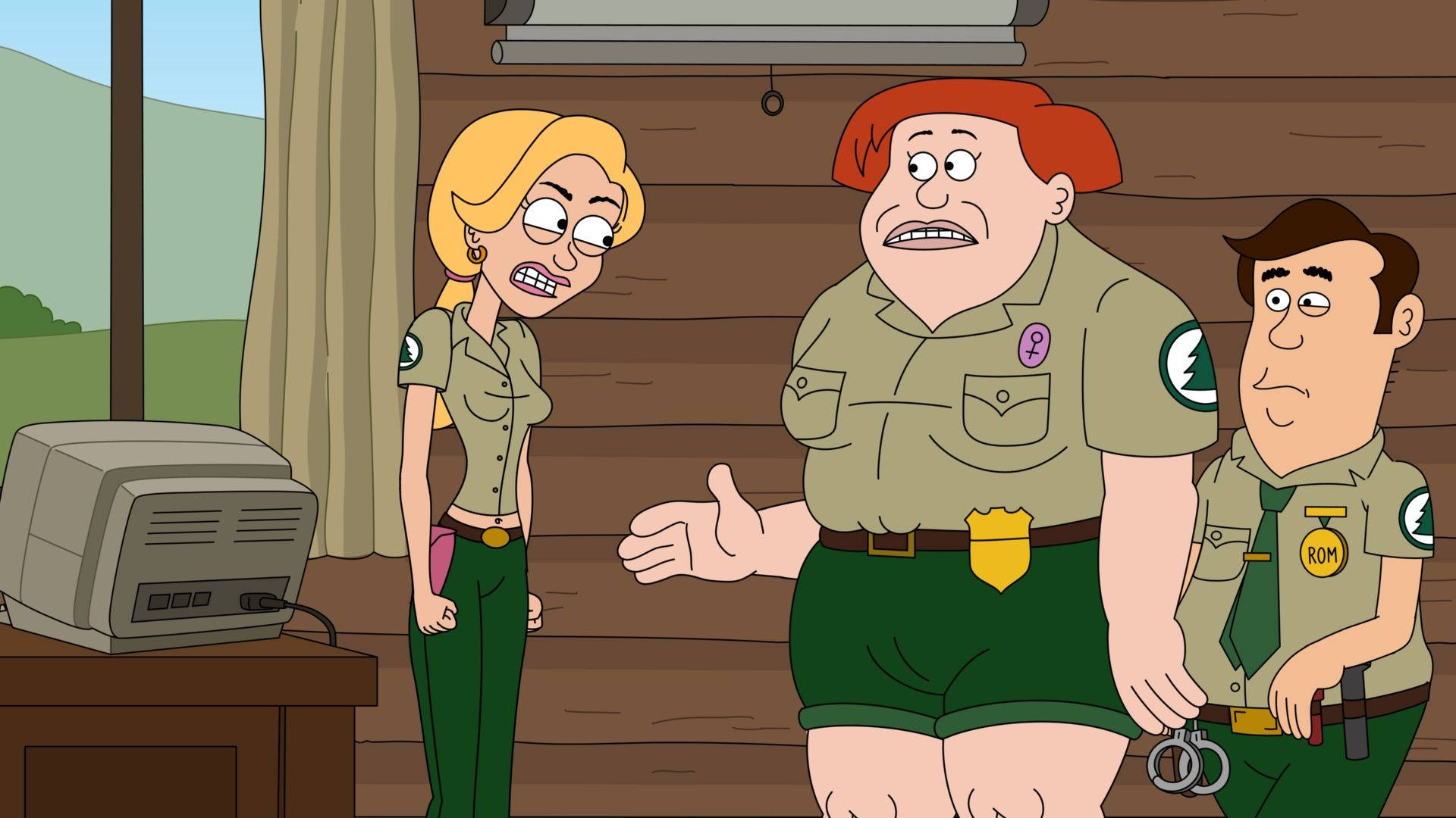 Brickleberry Forest Rangers Talking Background