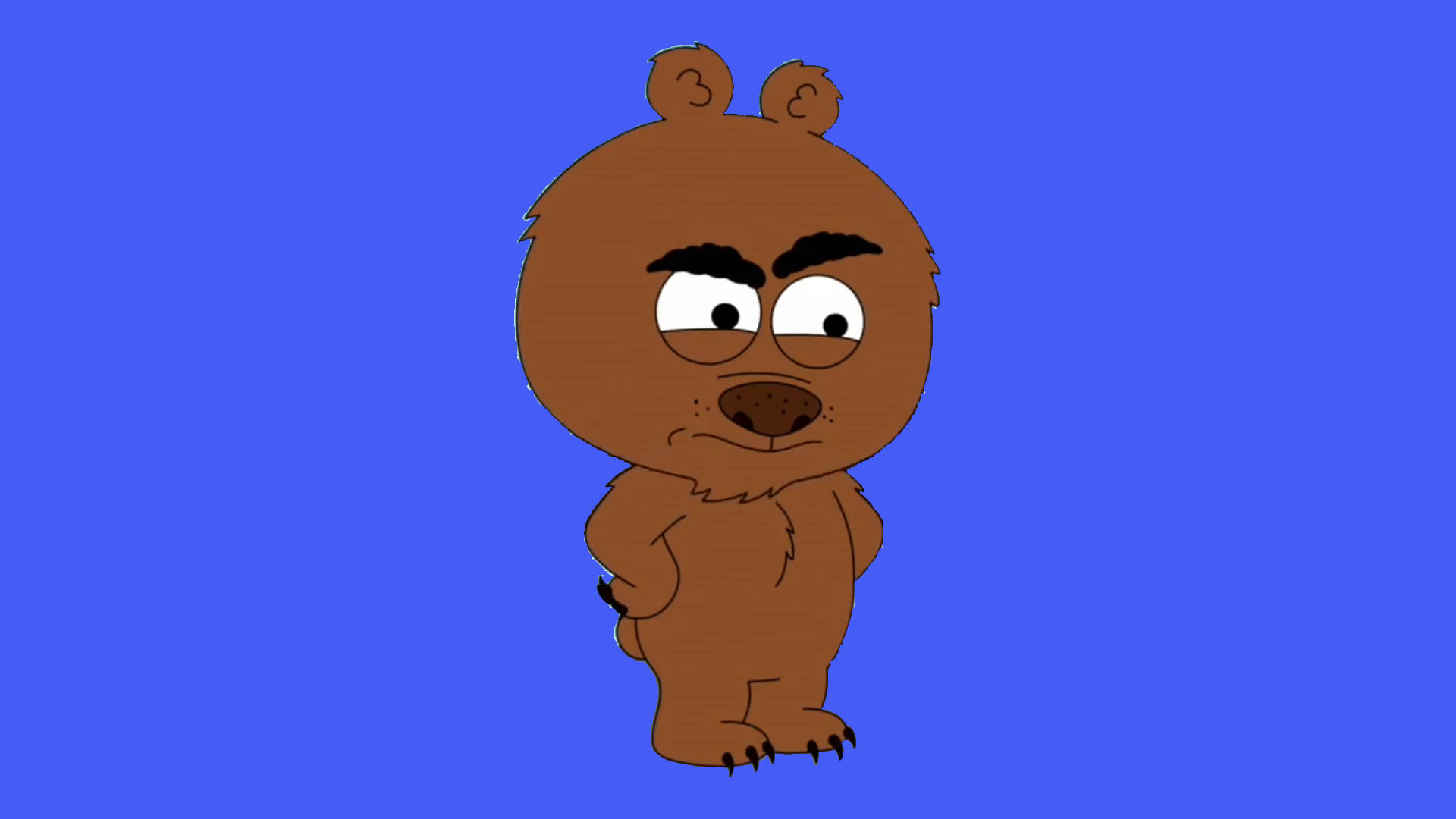 Brickleberry Malloy Blue Background