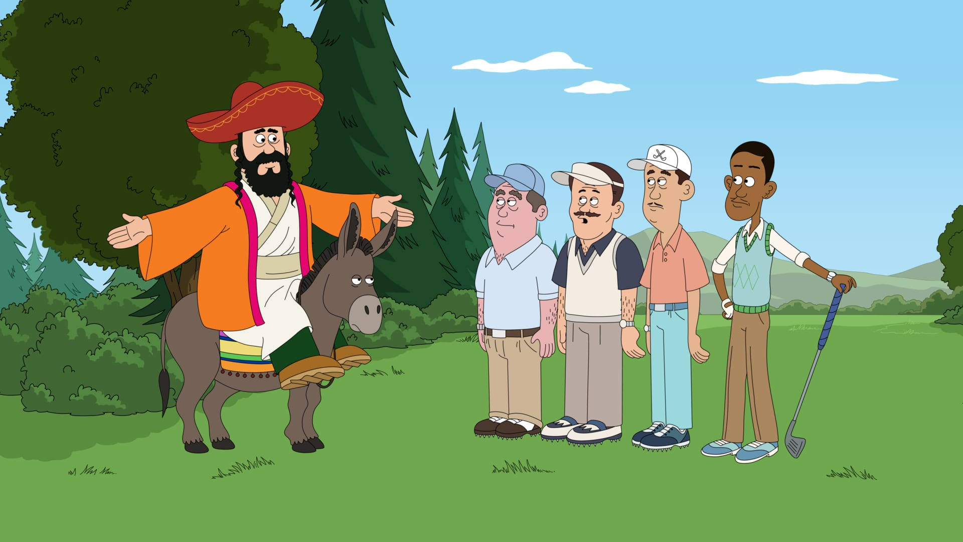 Brickleberry Man With Hat Background