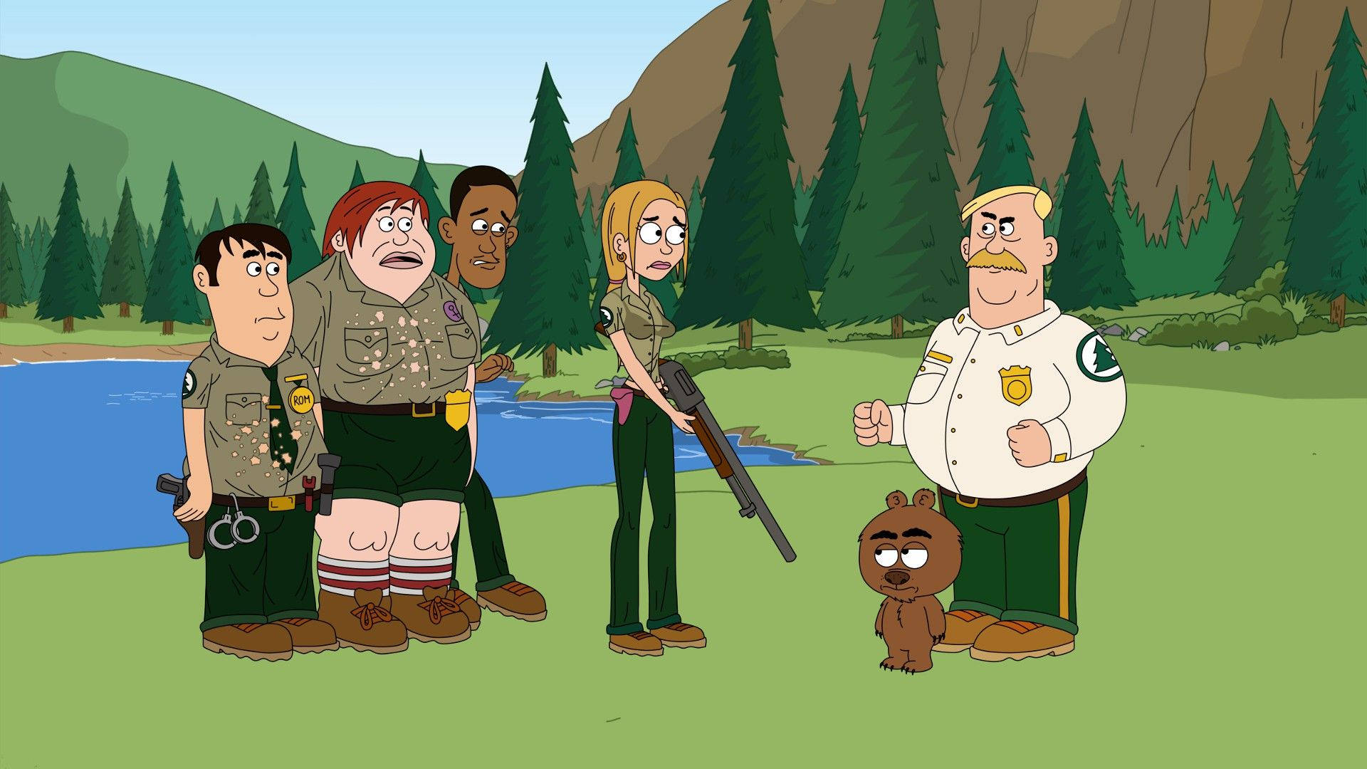 Brickleberry Miracle Lake Background