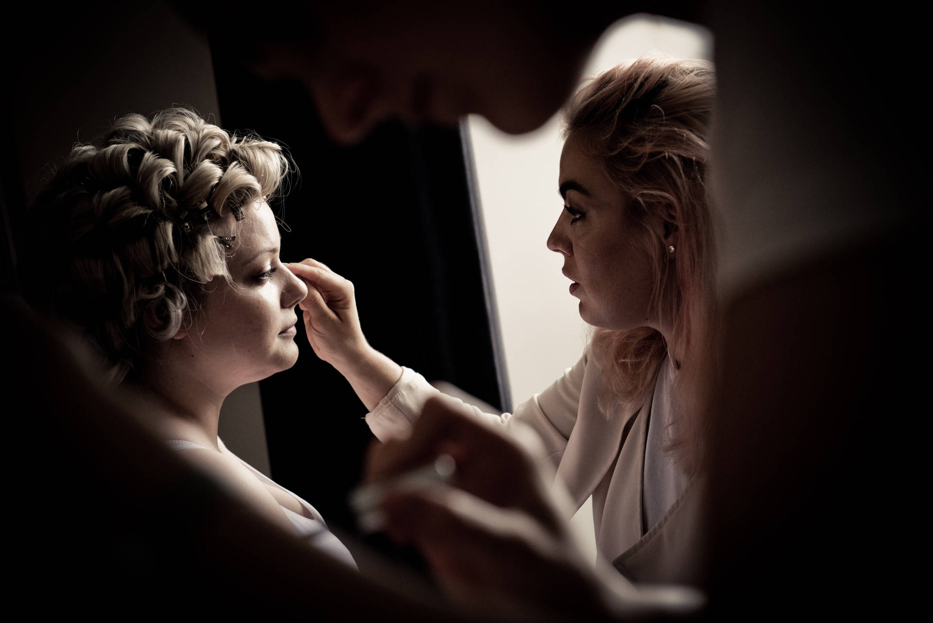 Bridal Makeup Process