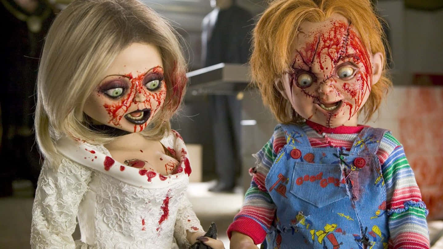 Brideand Chucky Bloody Reunion