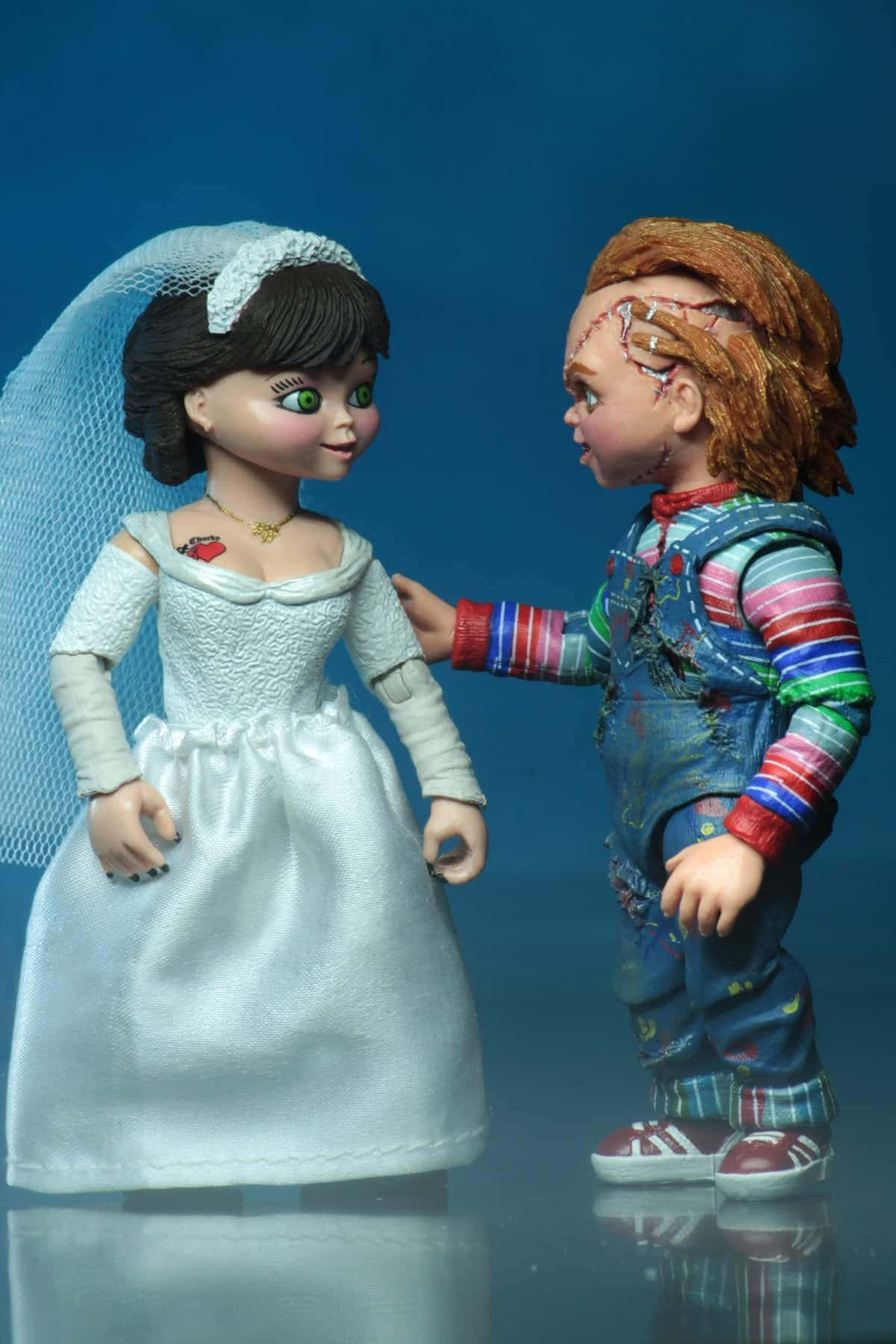 Brideand Groom Chucky Dolls