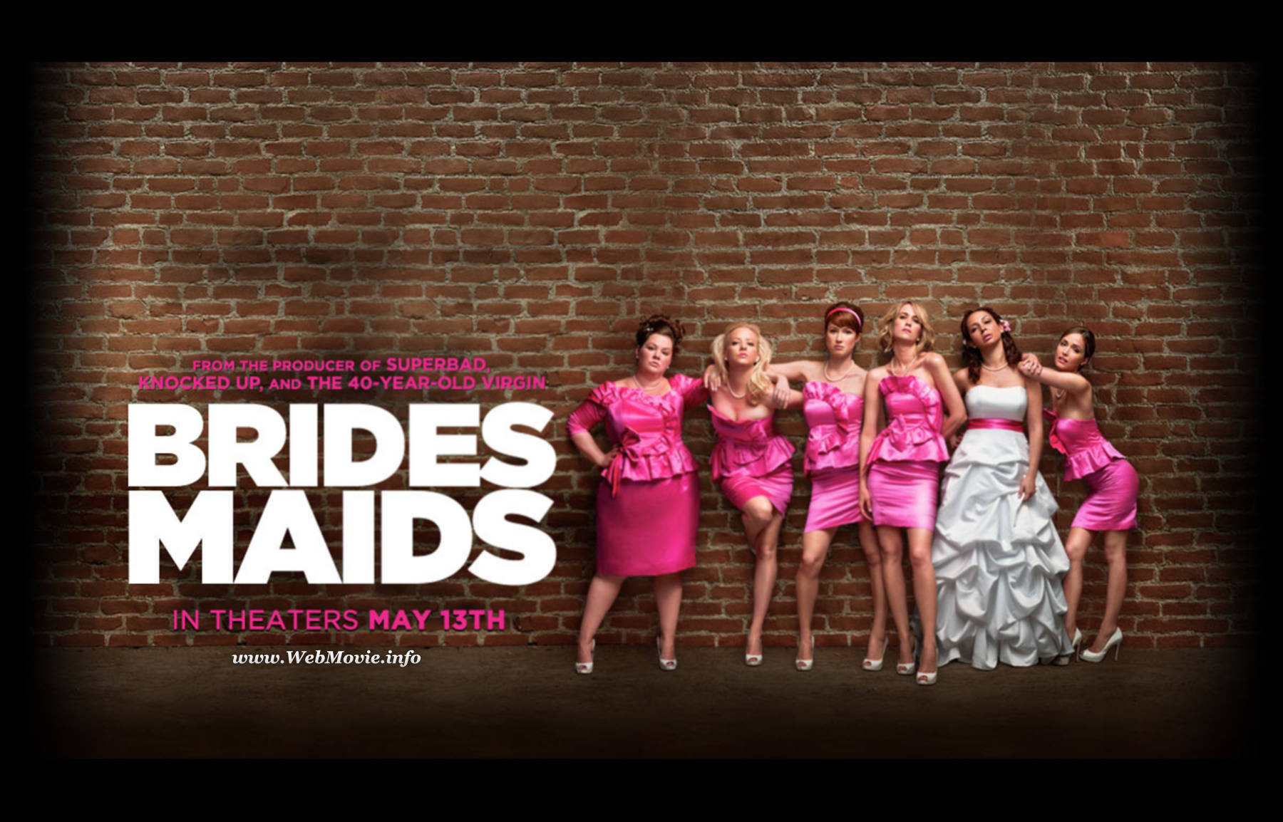 Bridesmaids Film Poster Background