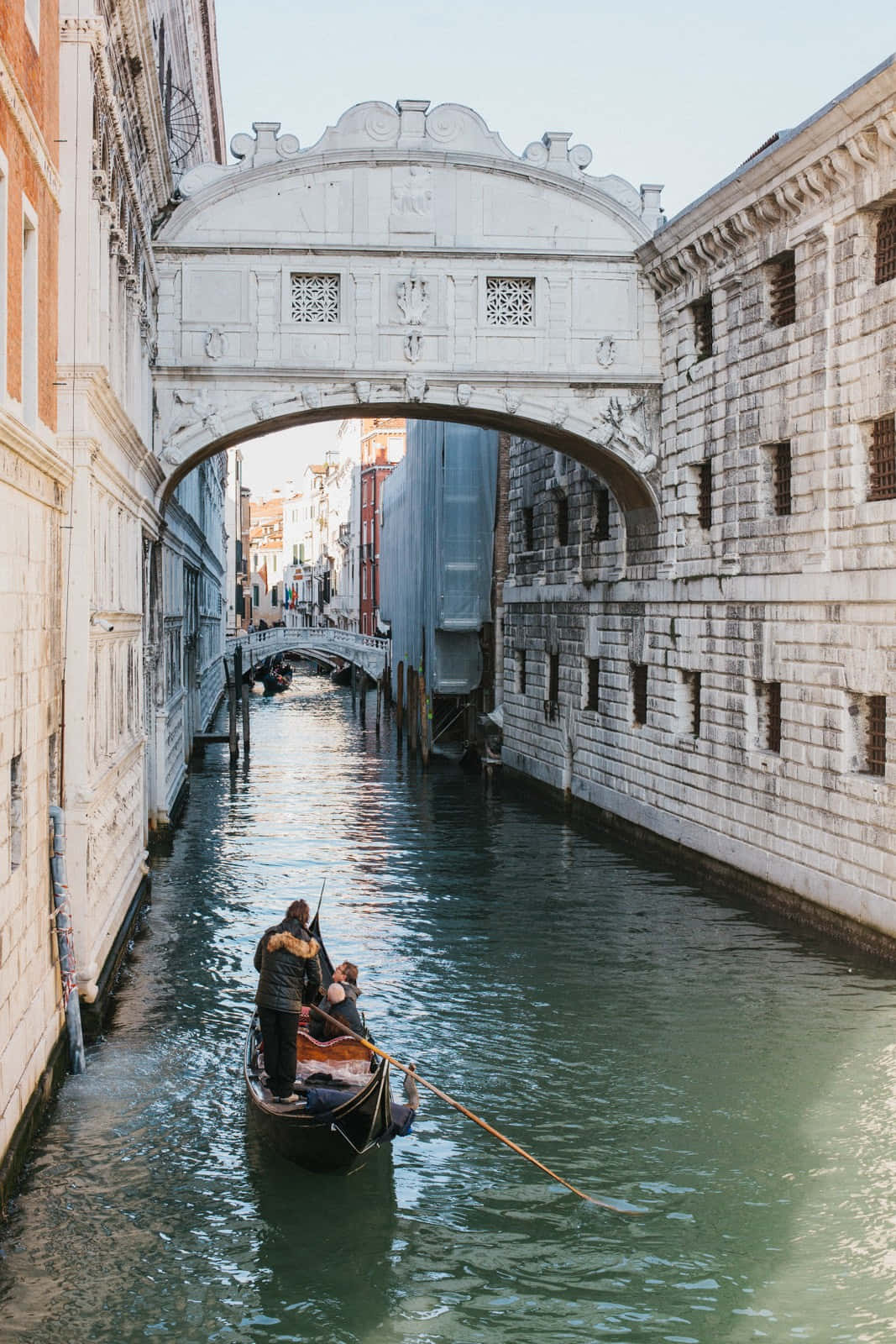 Bridge Of Sighs Winter Construction