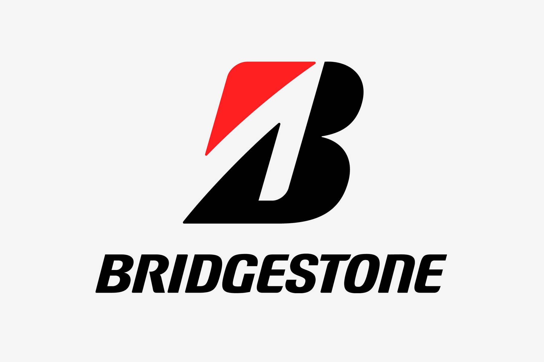 Bridgestone Red Black Logo Background