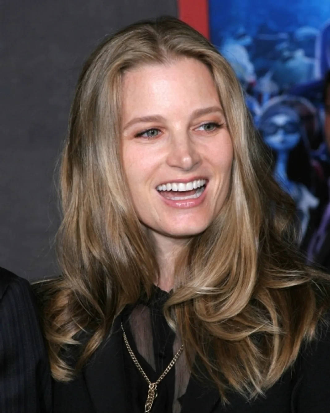 Bridget Fonda Blonde Hair Happy Smile