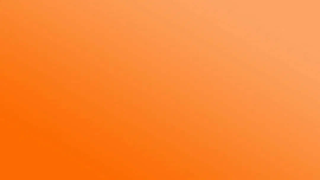 Bright And Bold Plain Orange Background