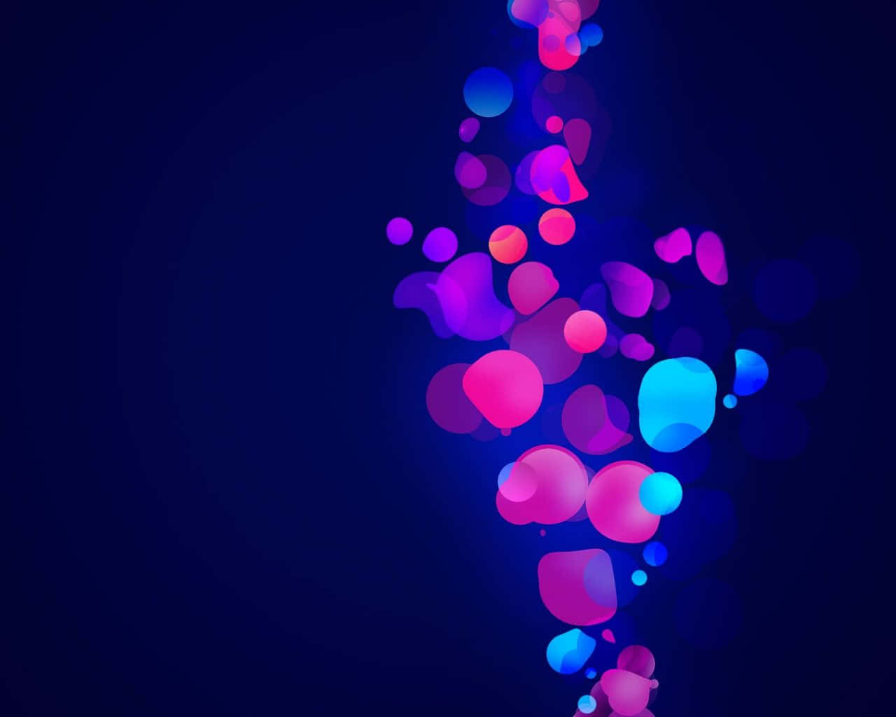 Bright And Colorful Neon Pink And Blue Background