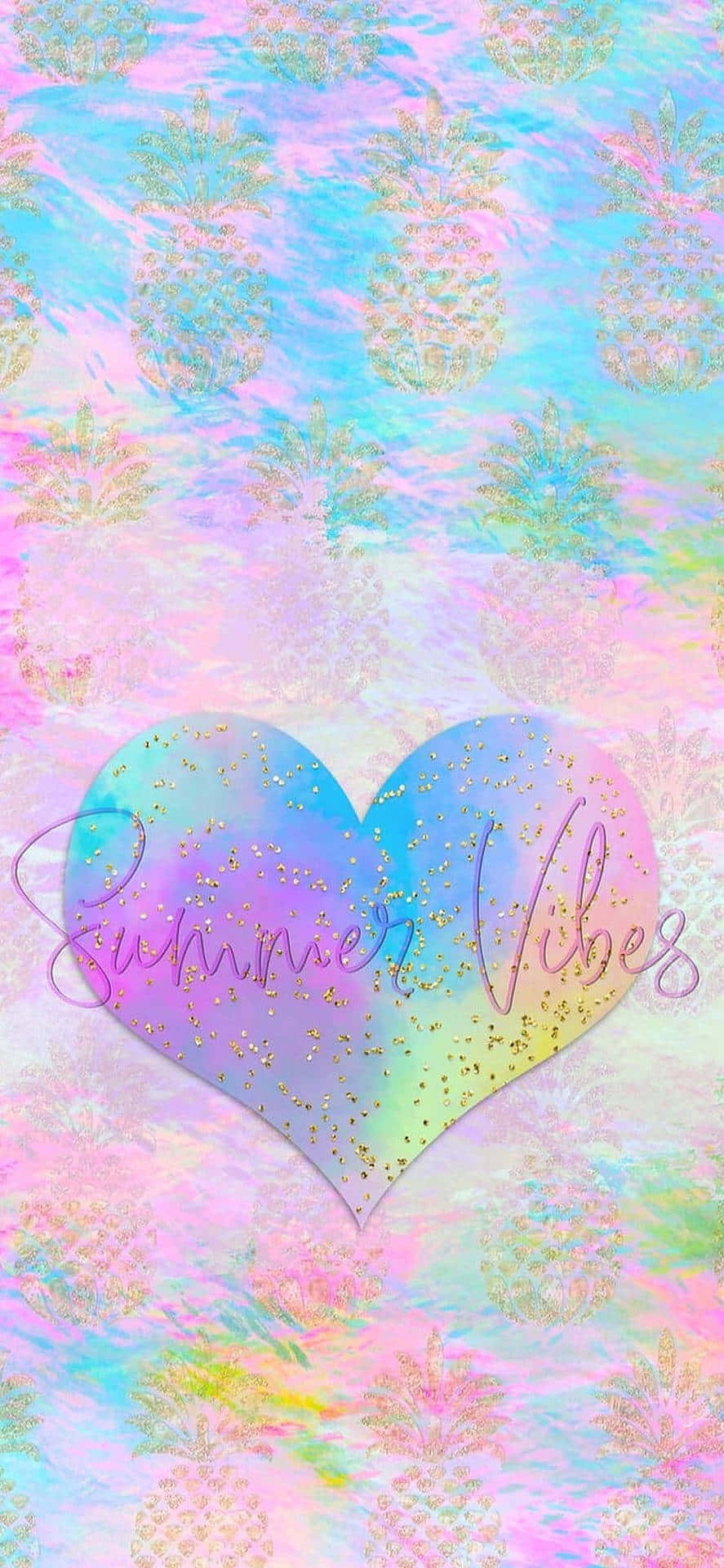 Bright And Colorful Pastel Rainbow Iphone Background