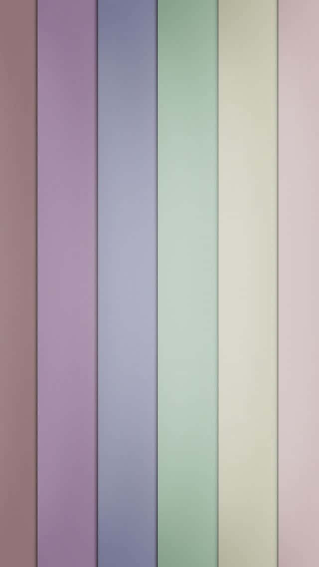 Bright And Colorful Pastel Stripes Background