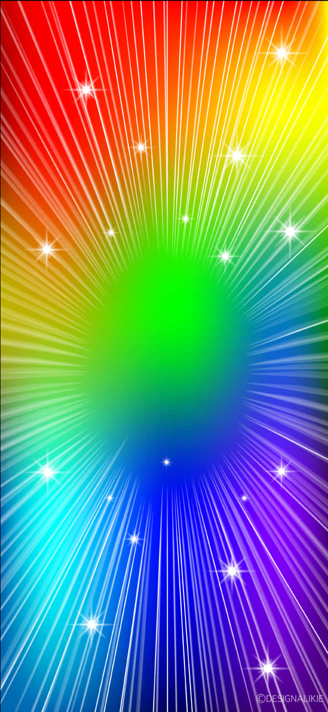 Bright And Colorful Rainbow Glitter Background