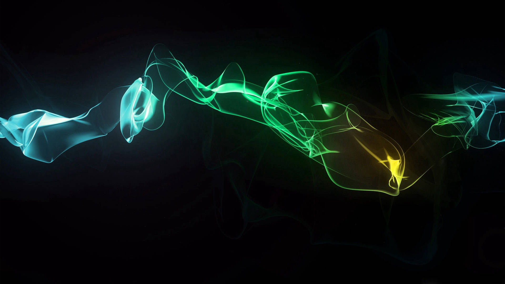 Bright And Colorful Smoke Background