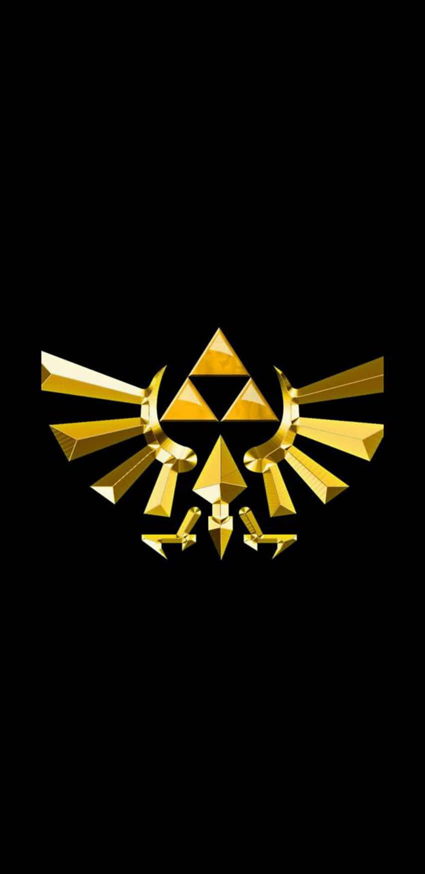 Bright And Colorful Triforce Background