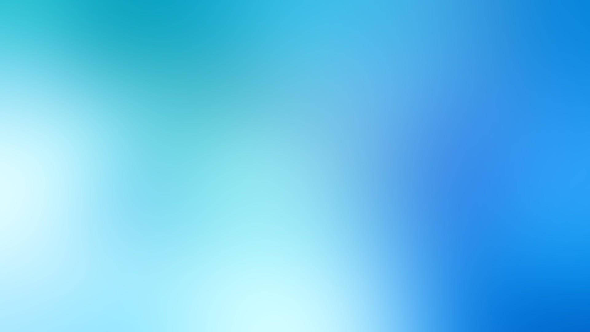 Bright And Intense Blue Fade Background