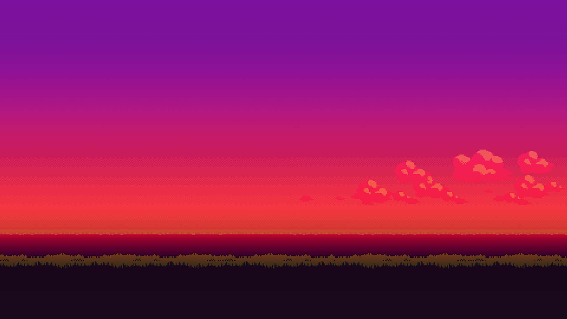 Bright And Unique Pixel Art Illustration