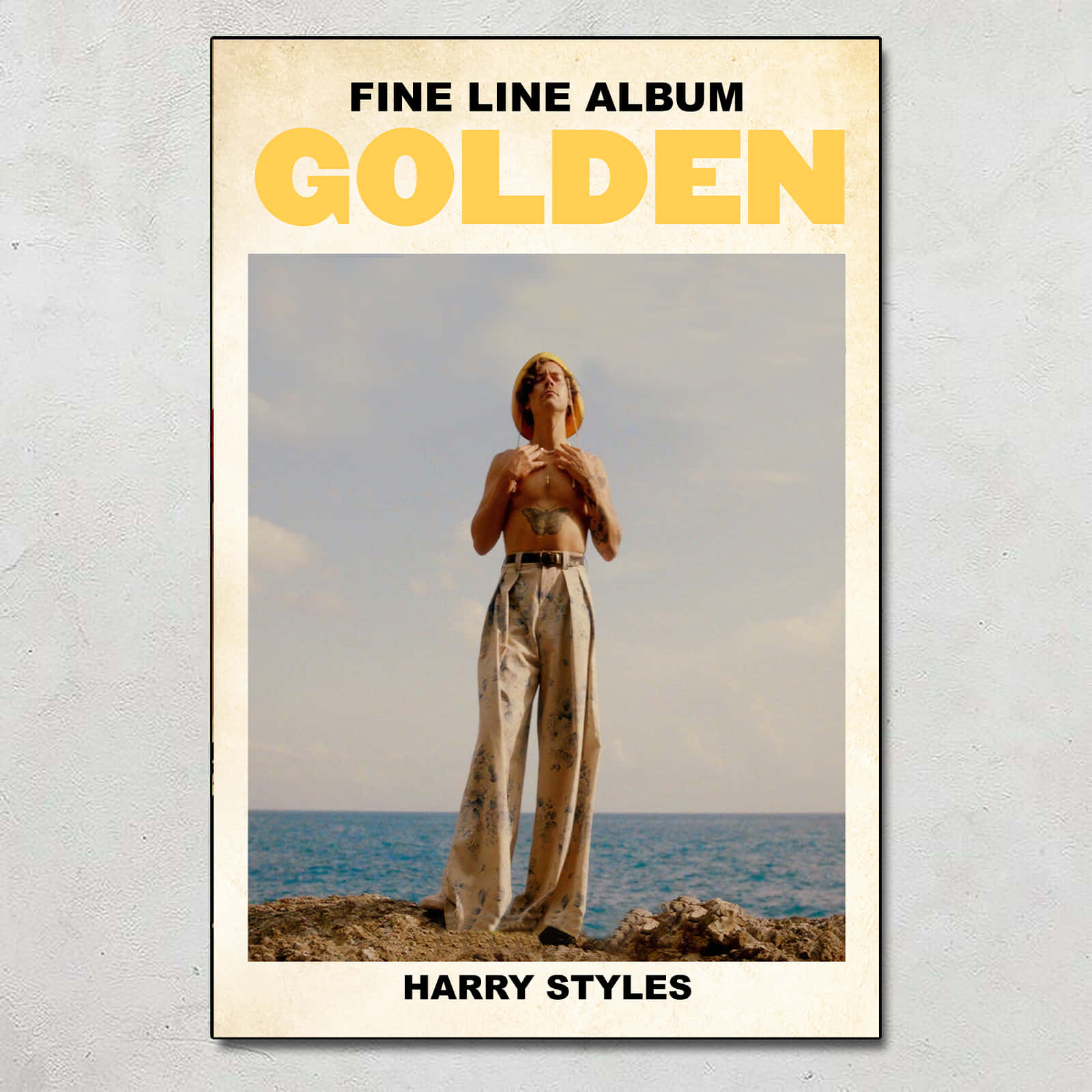 Bright And Vibrant, Harry Styles Psychedelic Album Cover