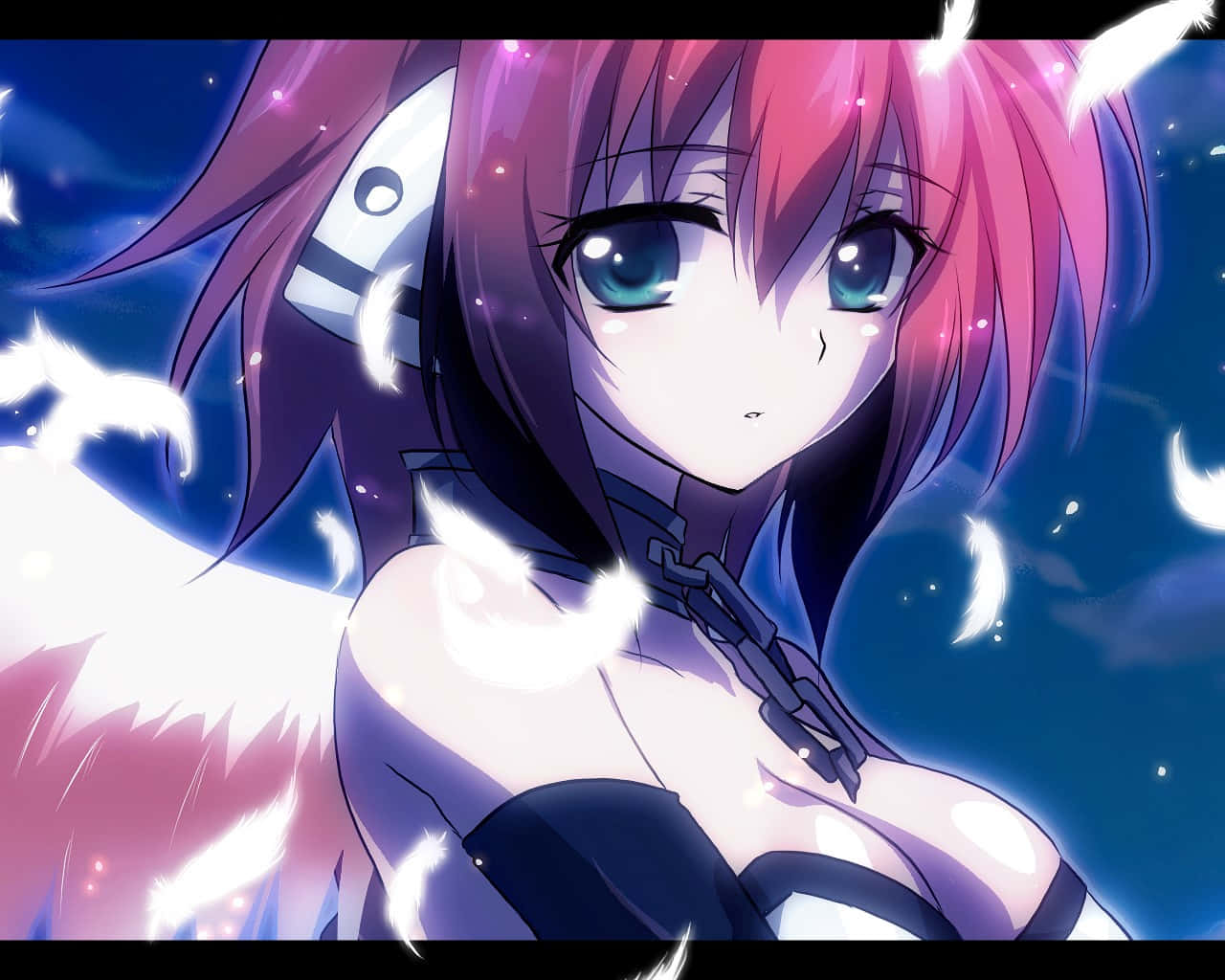 Bright Anime Seductive Eyes Background