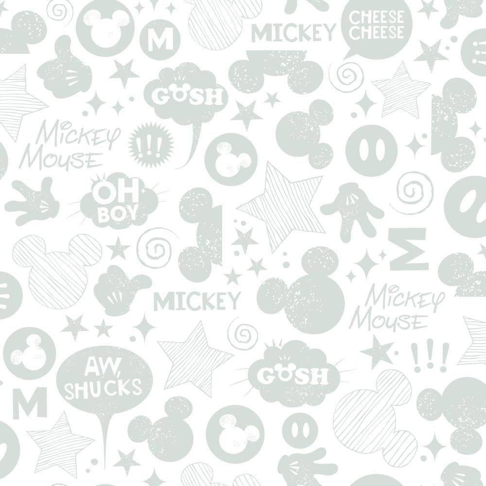 Bright, Beautiful Disney Pattern Art Background