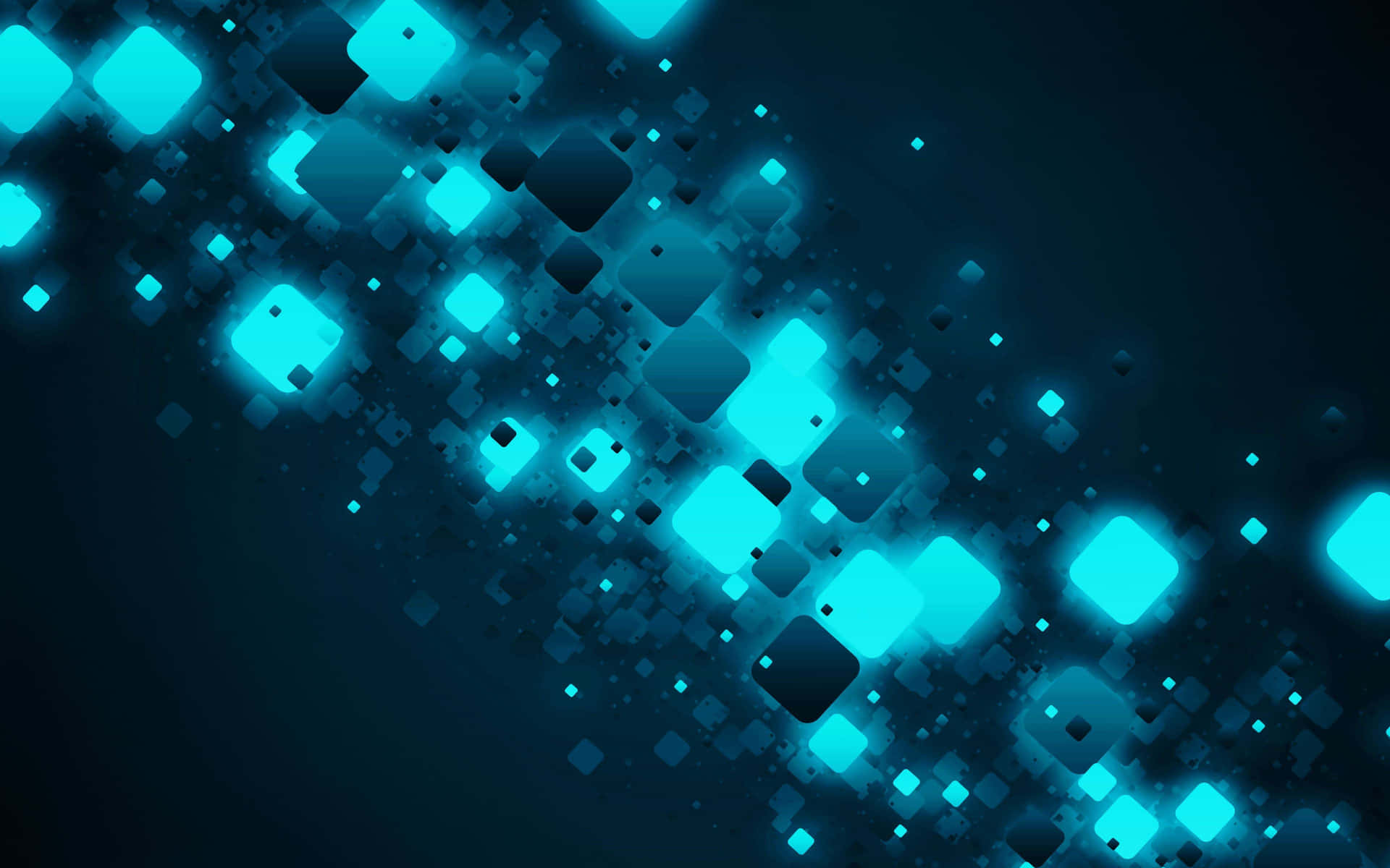 Bright Blue Geometric Graphics Background