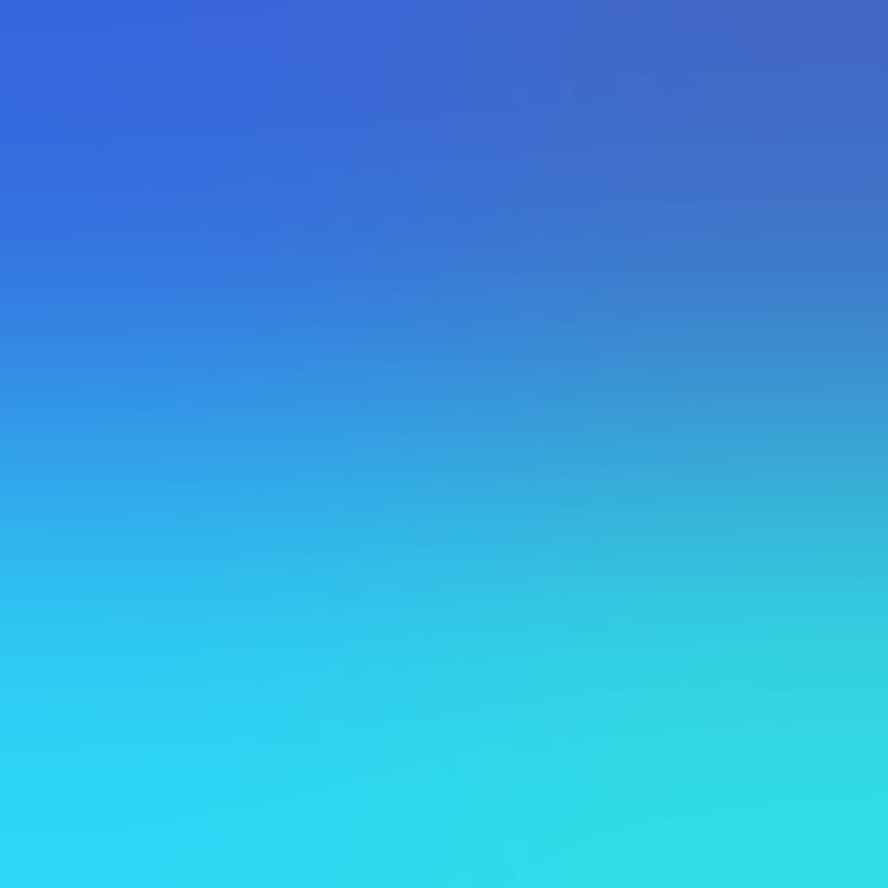 Bright Blue Gradient Fading To Light Blue Background