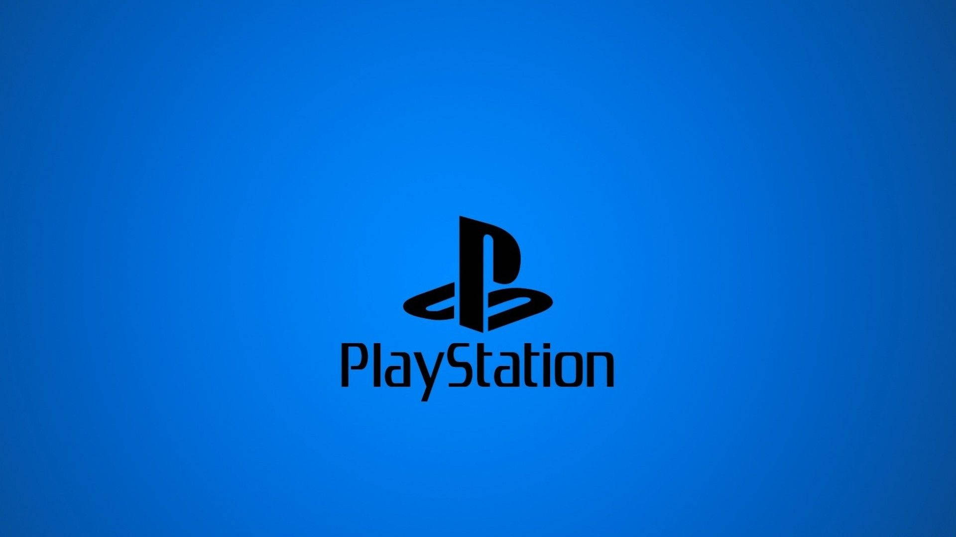Bright Blue Playstation Background