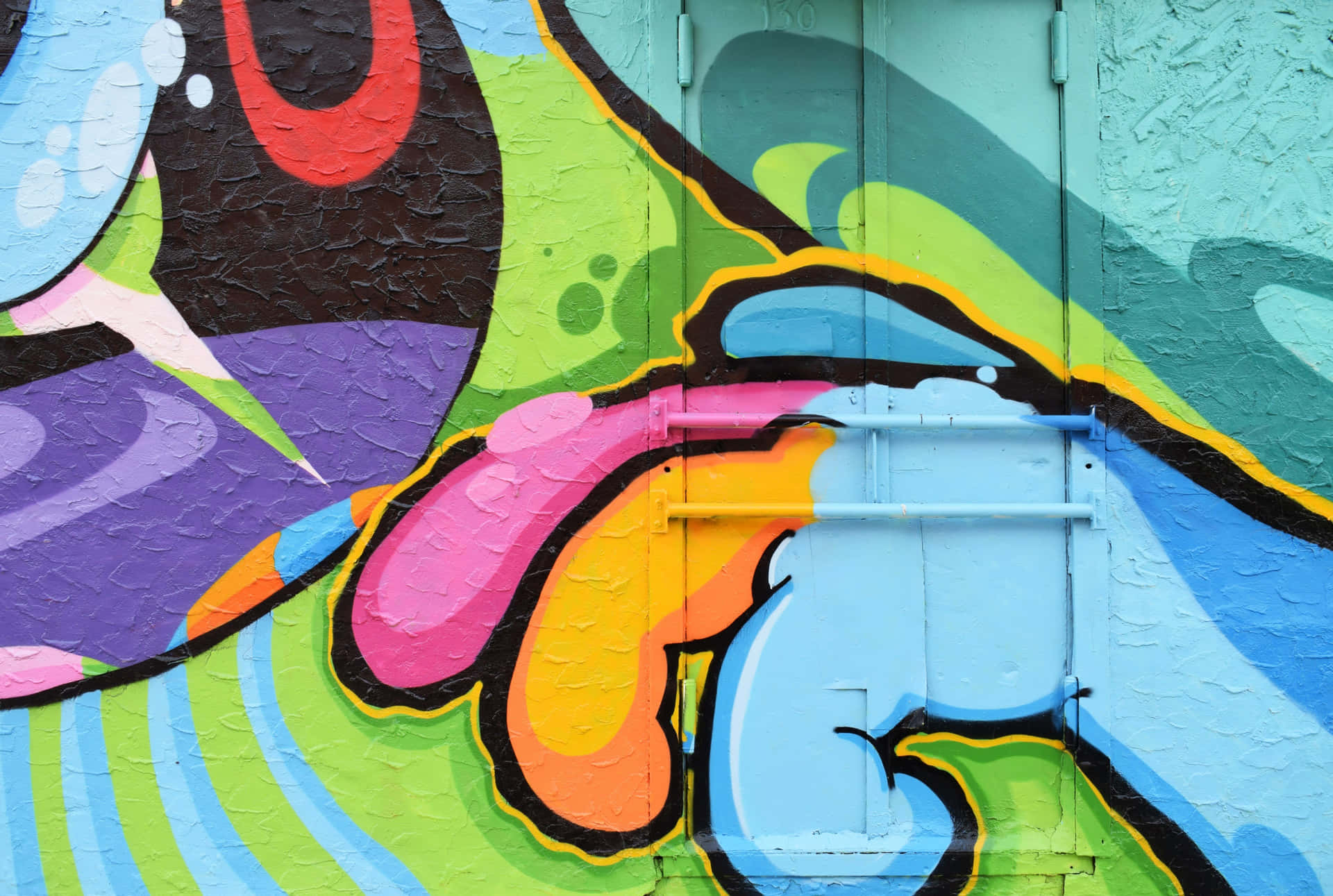 Bright, Bold And Abstract – Graffiti At Its Best.