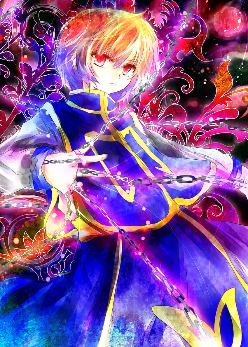 Bright Colors Kurapika Pfp Background
