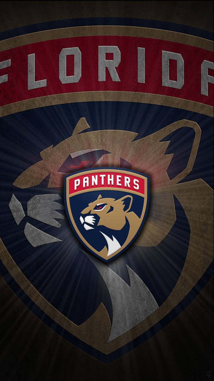 Bright Florida Panthers Iphone Background
